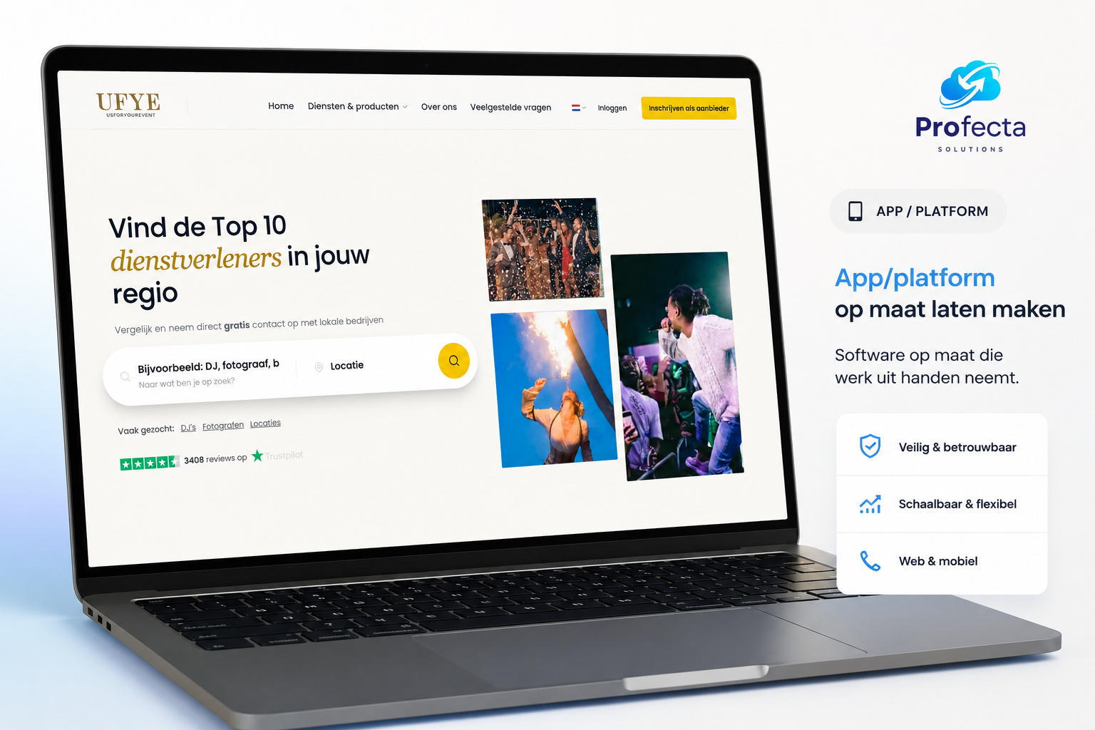 USFORYOUREVENT App